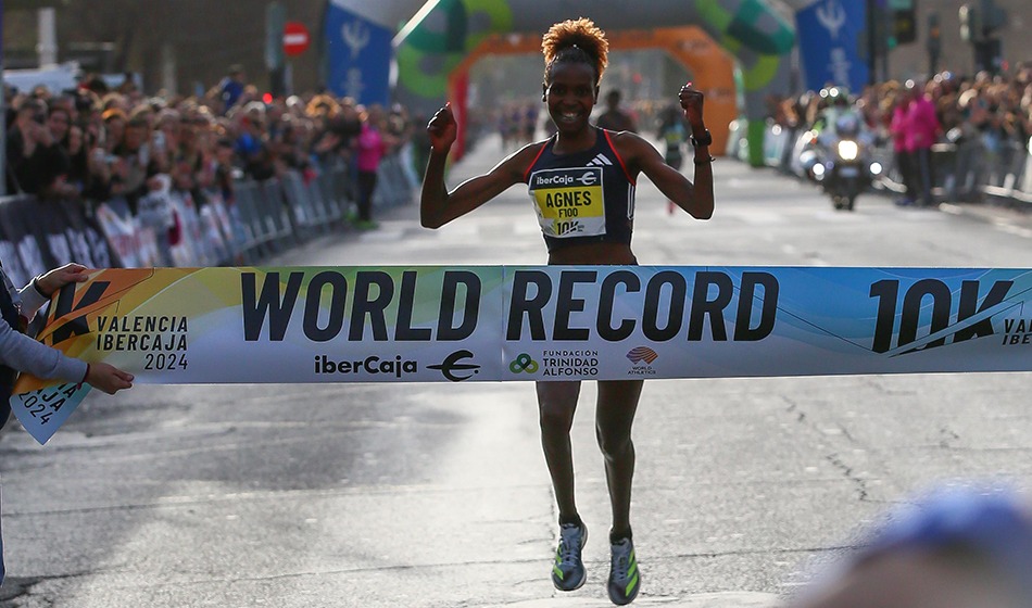 kenya's ngetich sets women's world 10km record