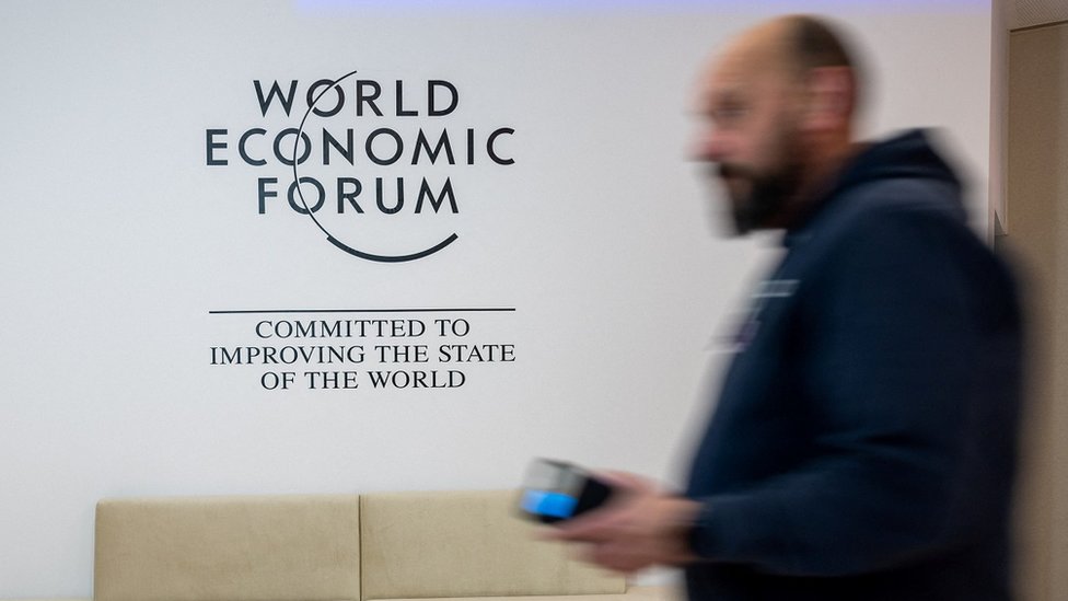 microsoft, global crises set to dominate gathering of davos elite