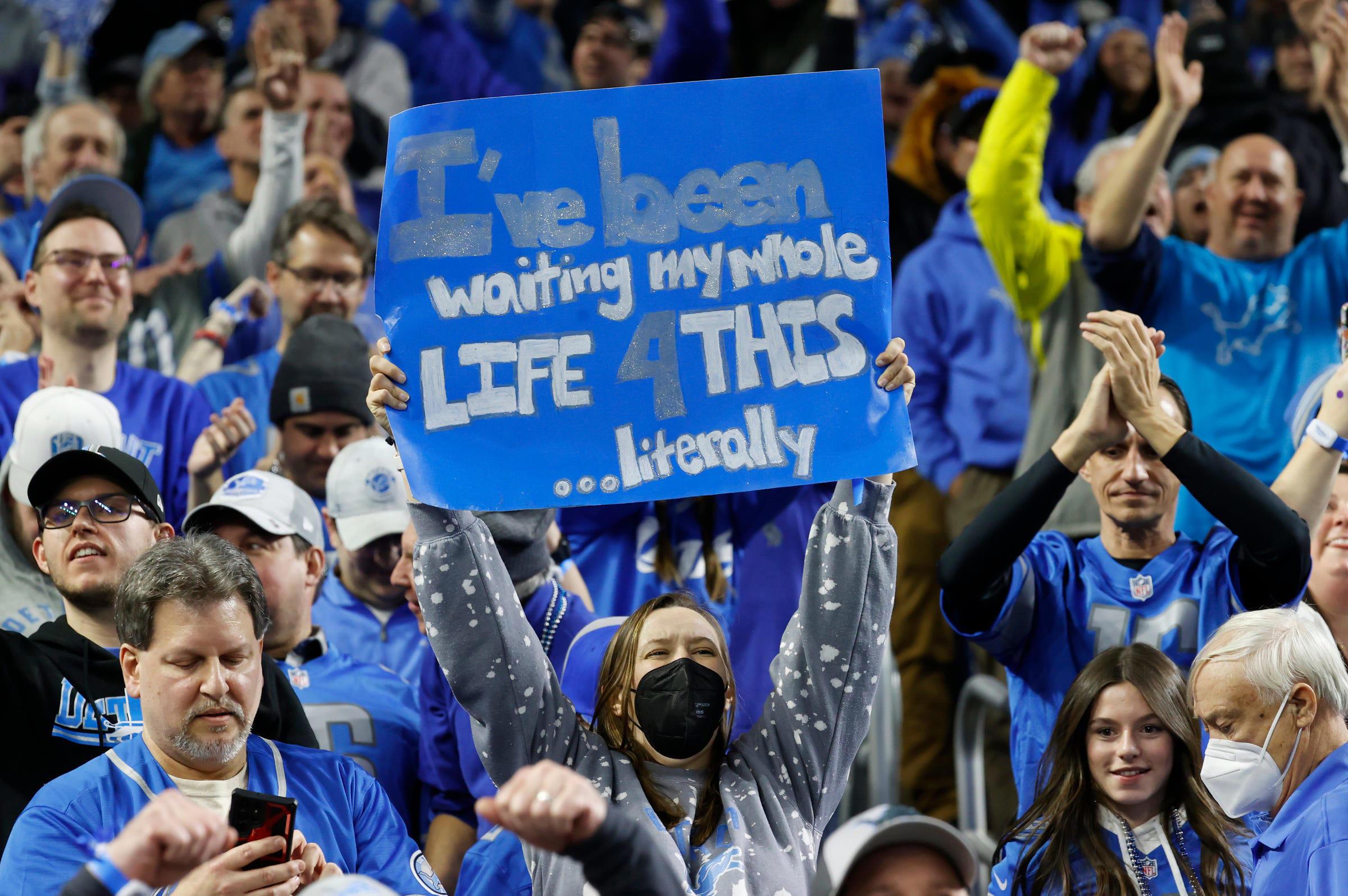Brad Holmes Reaction Is Every Detroit Lions Fan After Historic Playoff Win