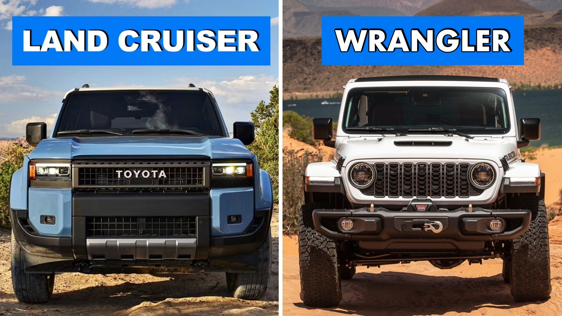 Toyota Land Cruiser Vs Jeep Wrangler: A Comprehensive Comparison Of The Off-Road SUVs