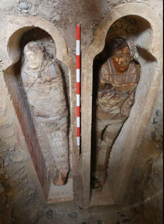 Mummified Bodies With Golden Tongues Discovered In Egyptian Tombs