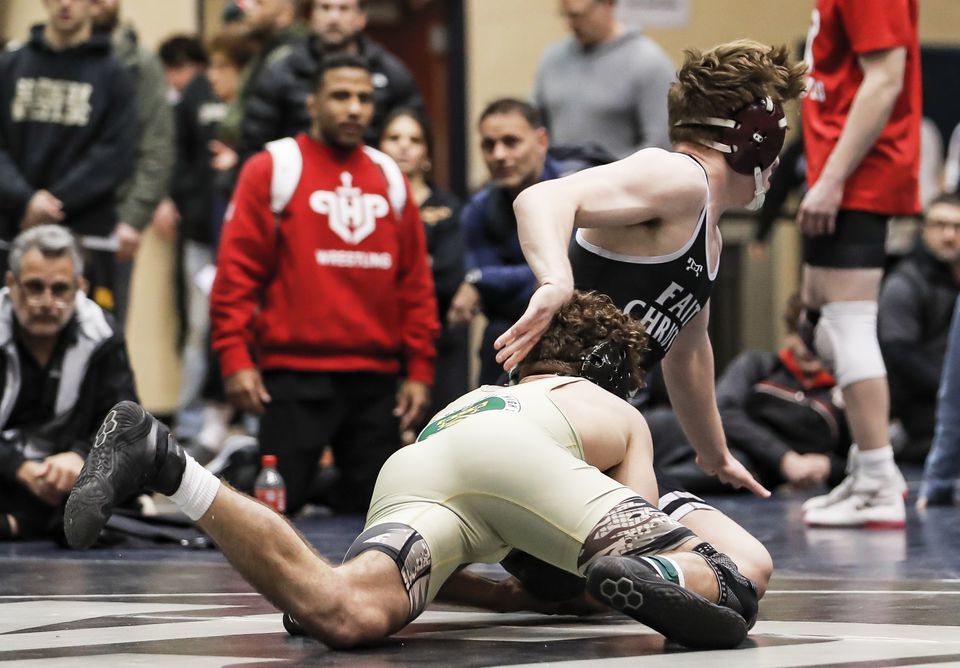 escape the rock wrestling notes: cba freshman dominates on way to title