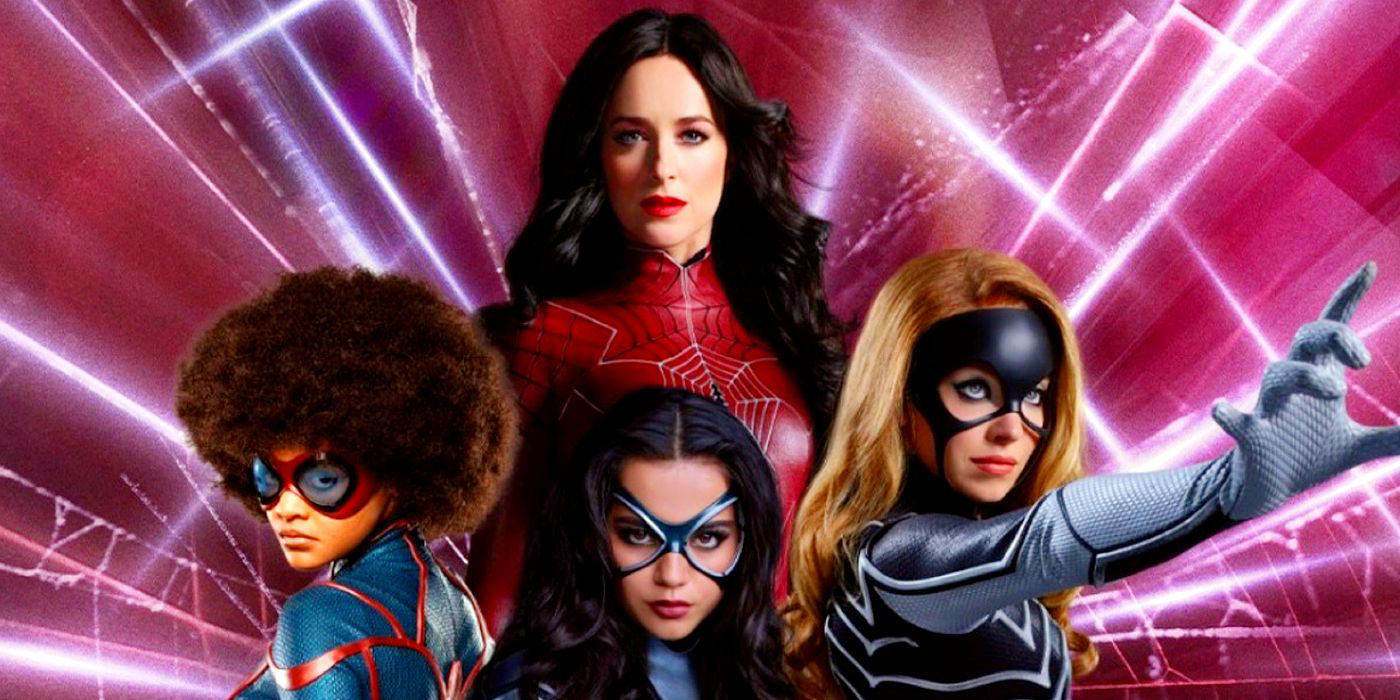 Madame Web Teaser Unveils New Footage of the Spider-Women’s Suits
