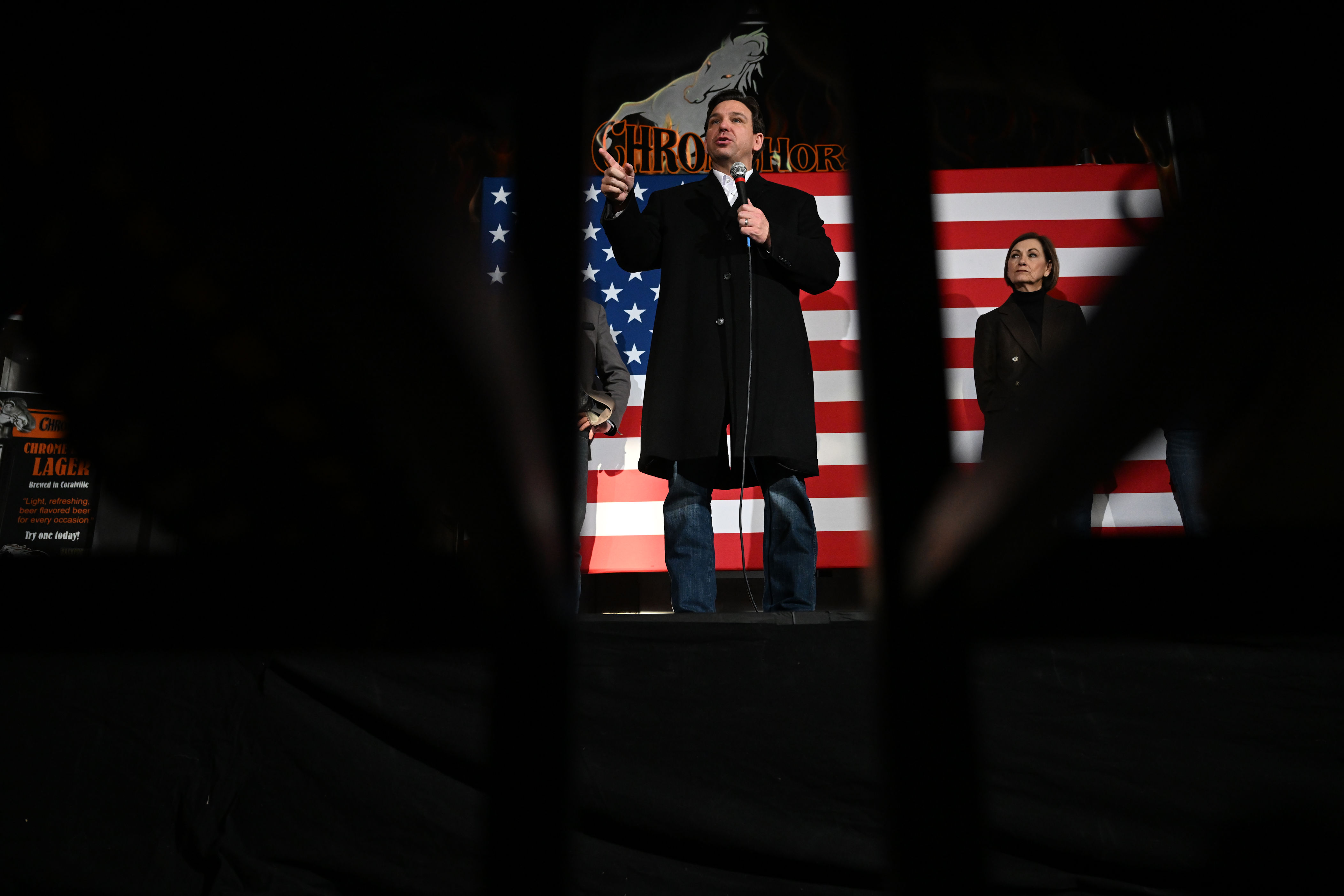 trump-dominated iowa race barrels to contentious finish in frigid weather
