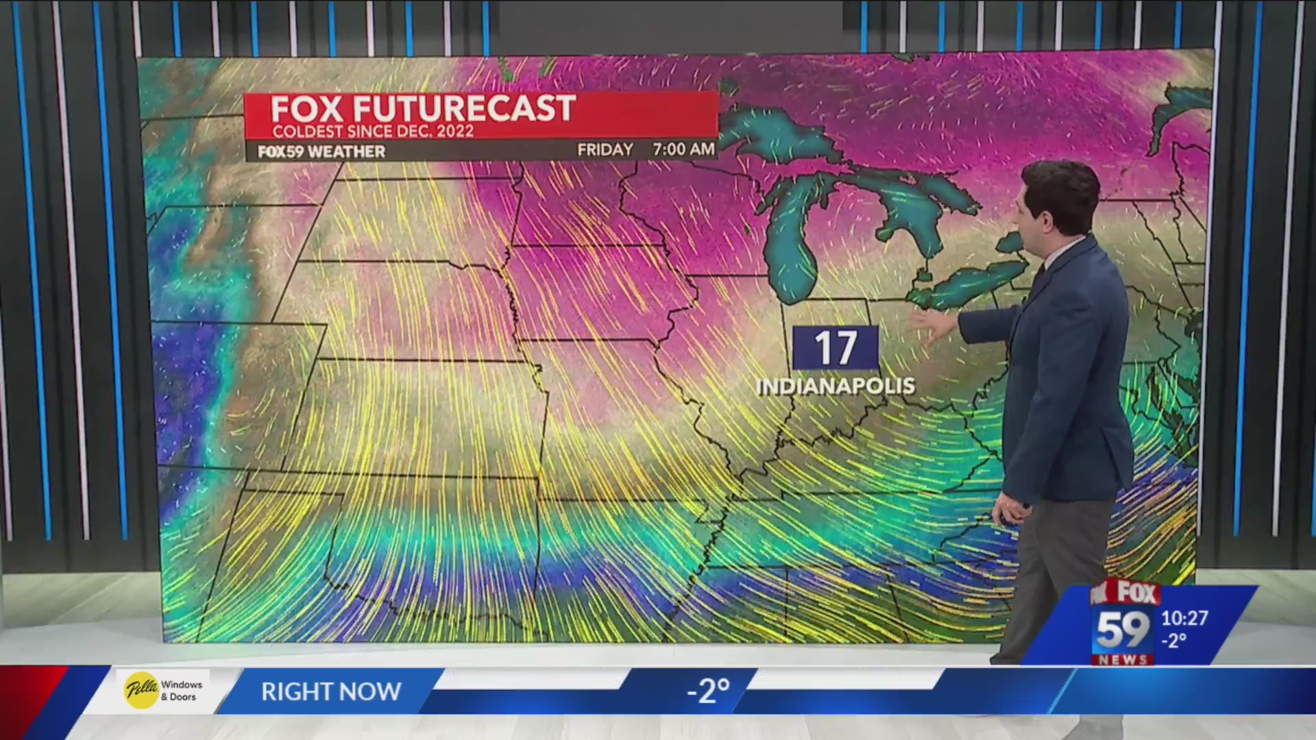 Remaining Cold With Two Chances For Snow This Week