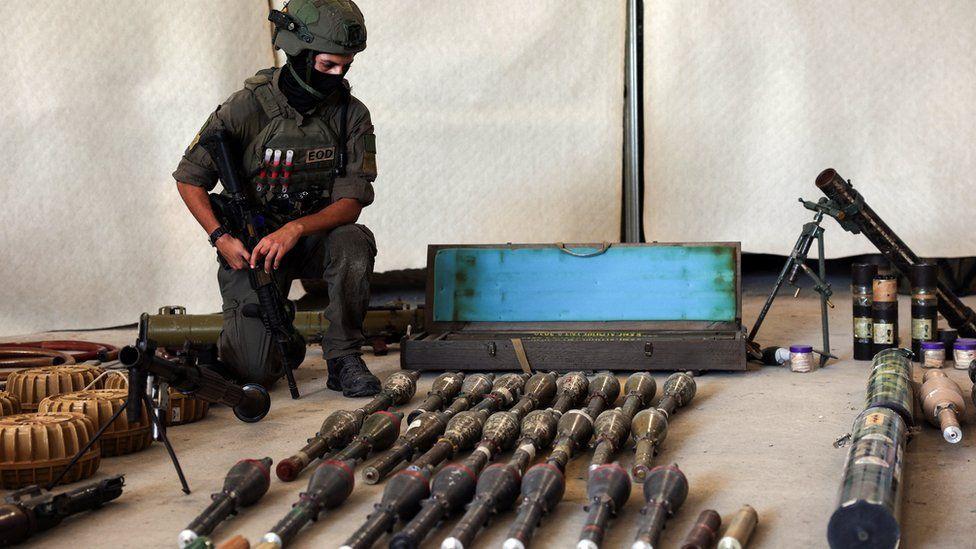 4 tipos de armas do hamas contra israel na guerra em gaza