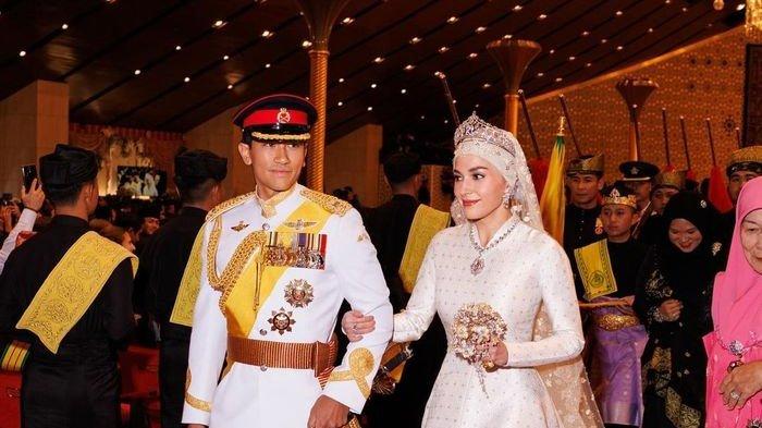 pernikahan pangeran brunei dan anisha rosnah jadi perbincangan hangat di seluruh dunia
