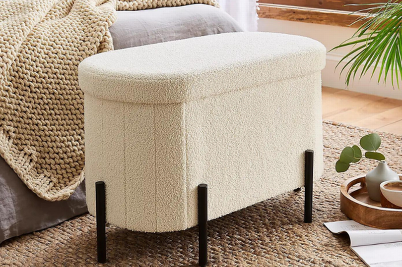 Dunelm fans praise 'stylish' and 'good quality' storage ottoman now