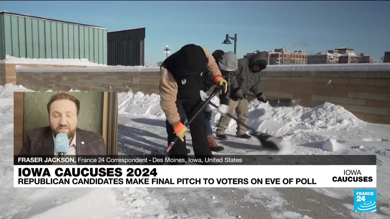 GOP Candidates Fear Low Turnout As Iowa Face Coldest Causes Ever