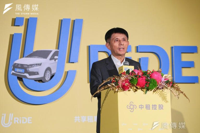 陳鳳龍表示，中租集團不是車商背景的租車公司，採購車輛可以比較多元，消費大眾選擇車輛較有彈性。（顏麟宇攝）