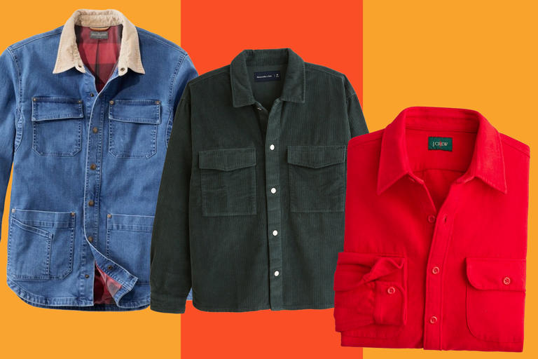 These 10 men’s shackets are the perfect combo of style and warmth