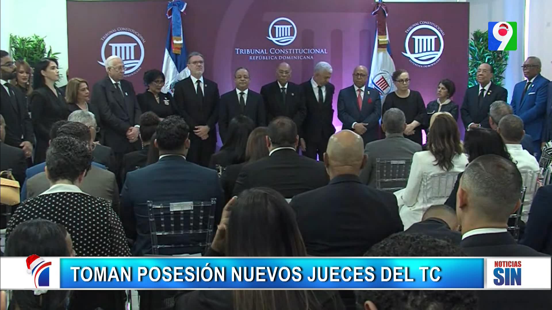 Juramentan Nuevos Jueces Del TC, Incluyendo Su Presidente | Primera ...