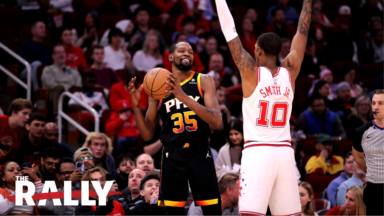 Kevin Durant Scores Triple-Double In Sun's Win Over Rockets