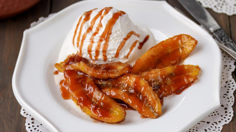 Air Fry Bananas For A Caramelized Dessert Topping 