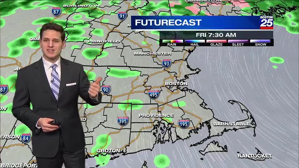 Boston 25 Thursday Evening Weather Forecast