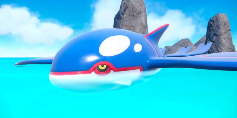 How To Find (& Catch) Kyogre In Pokémon Scarlet & Violet Indigo Disk DLC