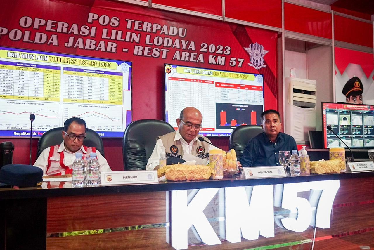 Menko PMK Pastikan Arus Mudik Akhir Tahun Aman Terkendali