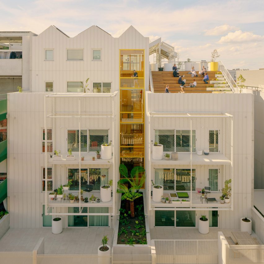 Bright Yellow Balconies Enliven Melbourne Apartment Block By Austin ...