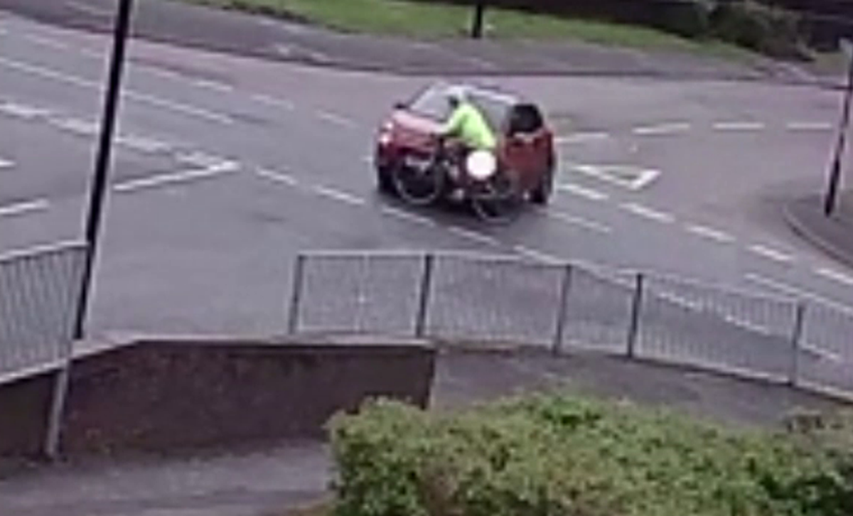 Horrifying Moment Driver Hit Elderly Cyclist In Crash That Left Victim ...