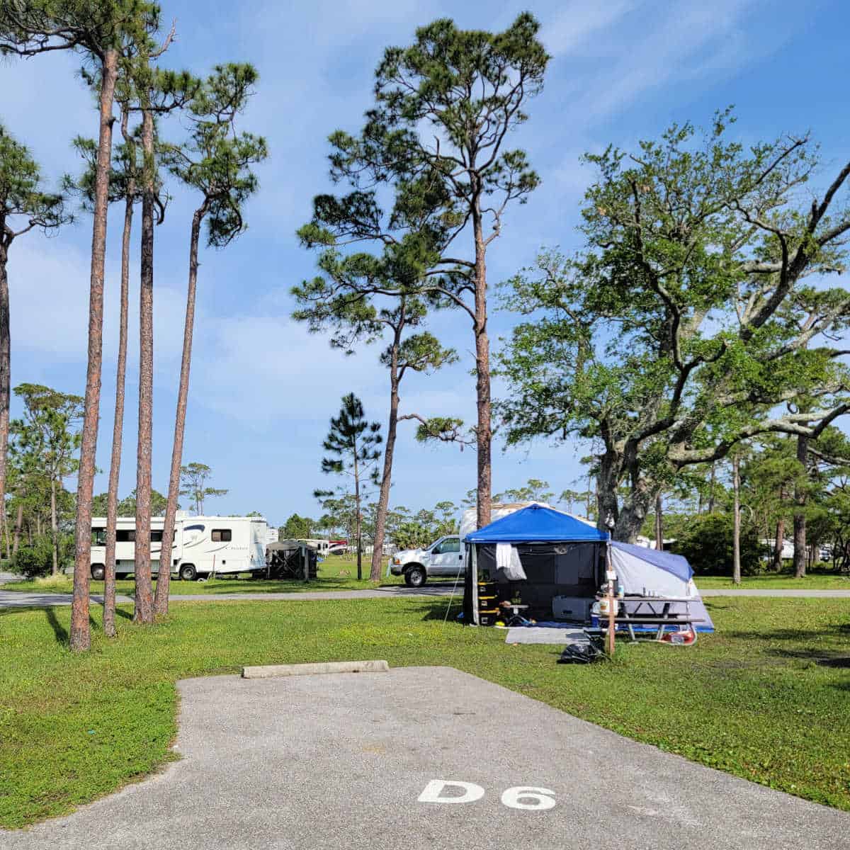 FORT PICKENS CAMPGROUND - GULF ISLANDS NATIONAL SEASHORE