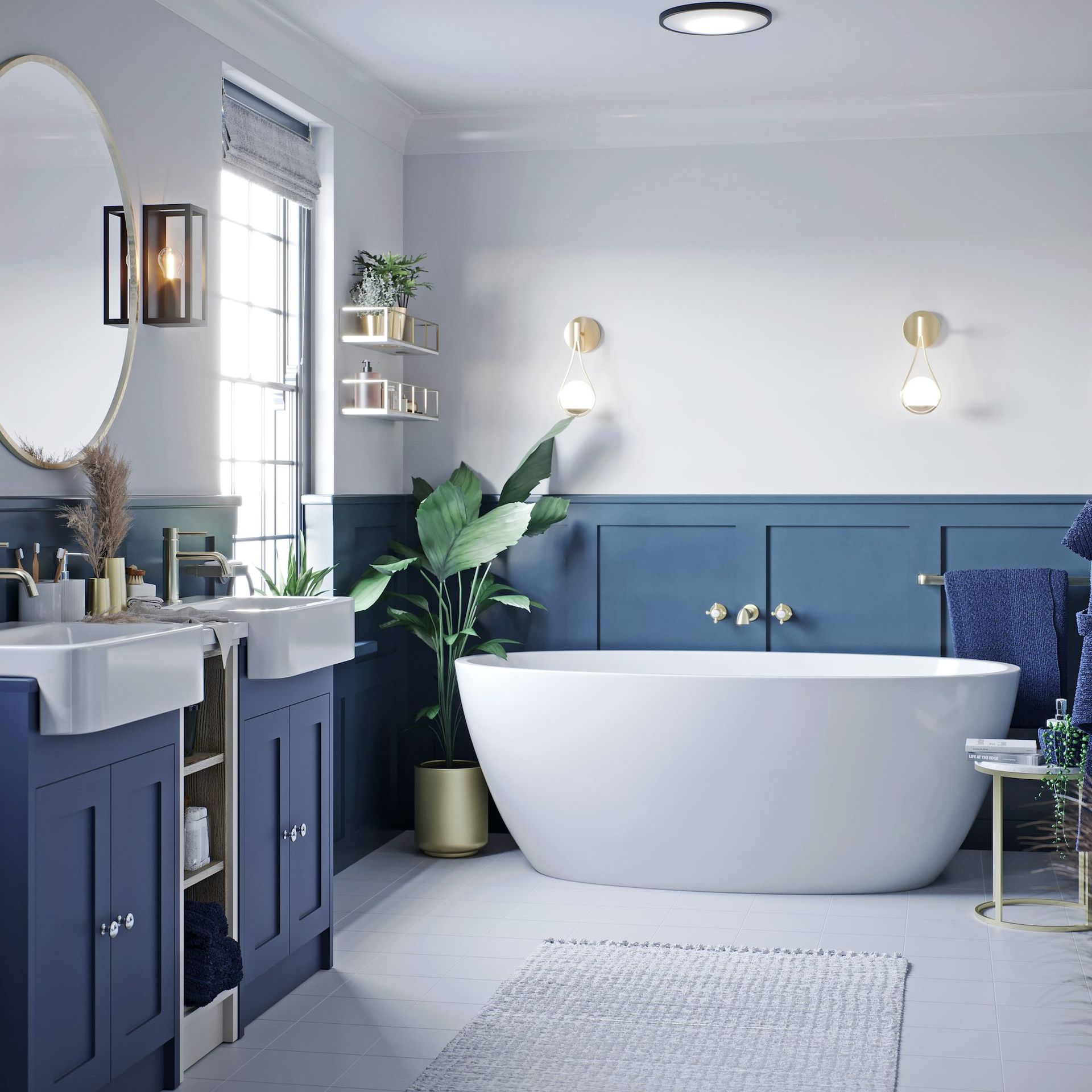 Bathroom Lighting Trends Discover 10 Bright New Looks For 2024   AA1mcLjp.img