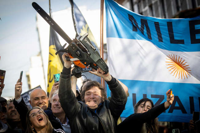 13. Javier Milei wordt president van Argentinië