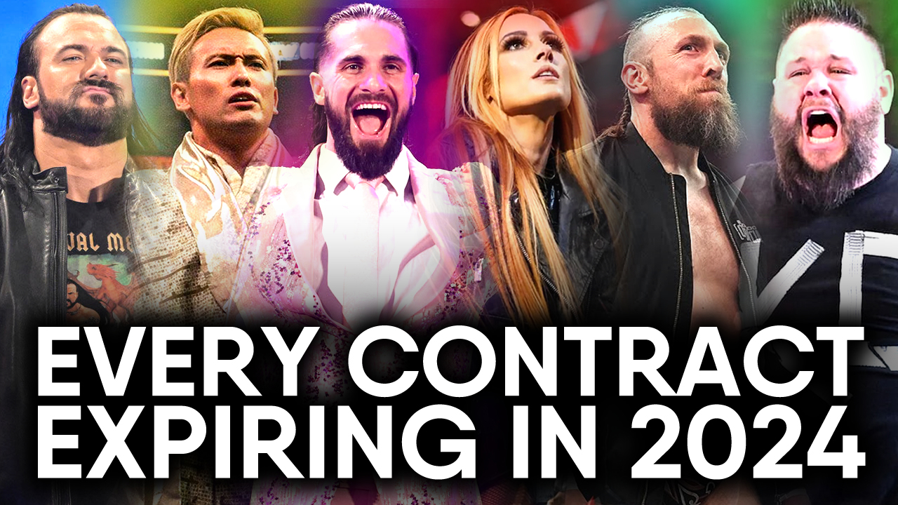 EVERY Wrestler’s Contract Expiring In 2024 WWE, AEW, TNA, NJPW WrestleTalk