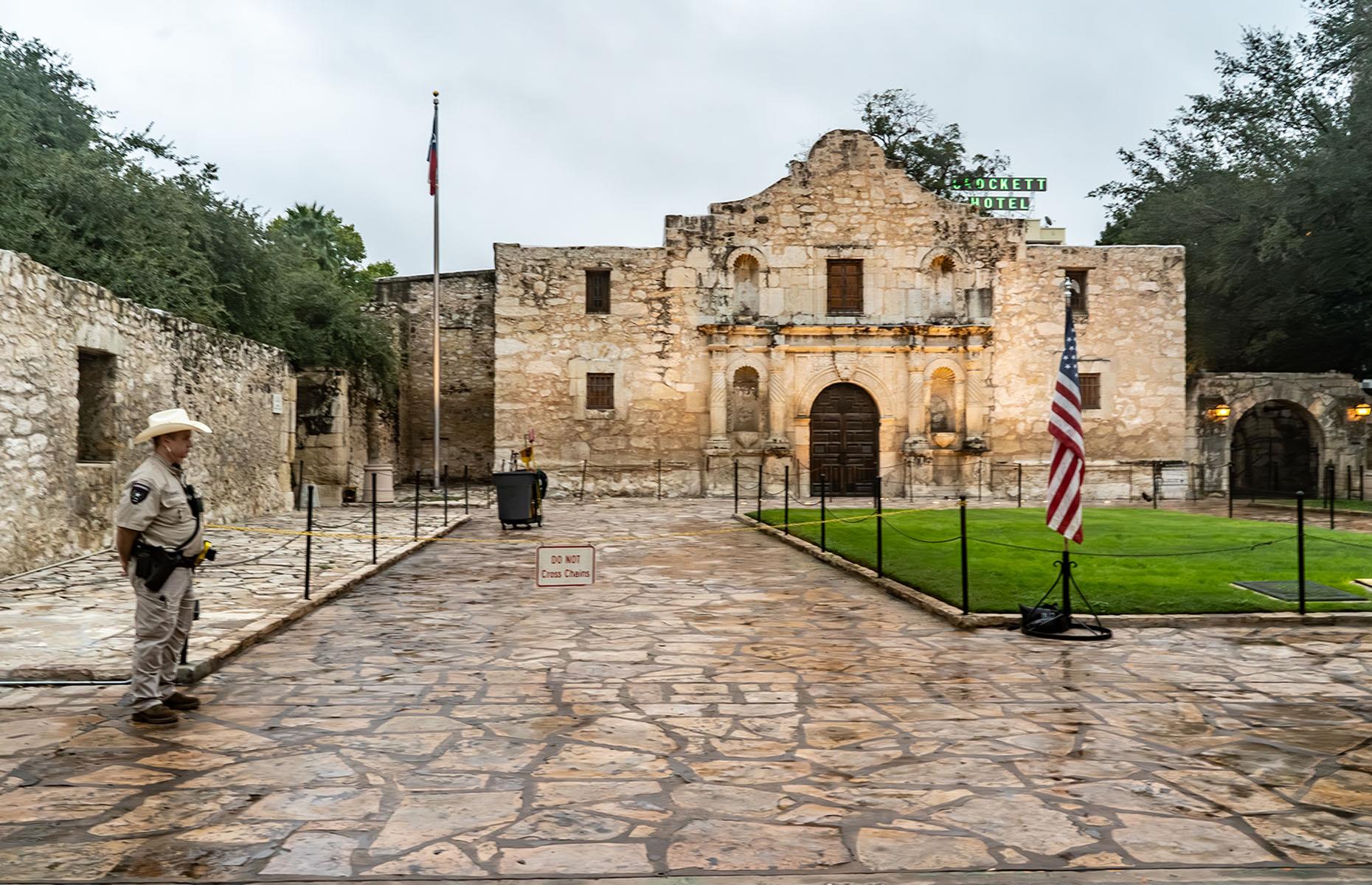 <p>Arguably San Antonio’s most famous landmark, The Alamo is a honey-stoned historic Spanish mission and fortress that holds a special place in the Texan psyche.</p>  <p>The battle here in 1836, although lost, became a rallying point for the fight for Texan independence. The knowledgeable guides here explain the story as well as characters like Davy Crockett, who played their part in creating the legend.</p>  <p>Make sure you check out the Phil Collins Collection. The former Genesis drummer accumulated the biggest collection of Alamo memorabilia in the world and recently gifted it to the State of Texas.</p>