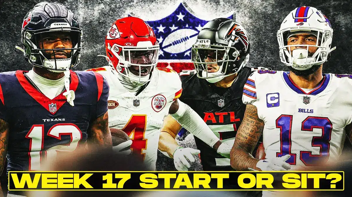 2023 Fantasy Football Week 17 Start ‘Em Sit ‘Em: Wide Receivers