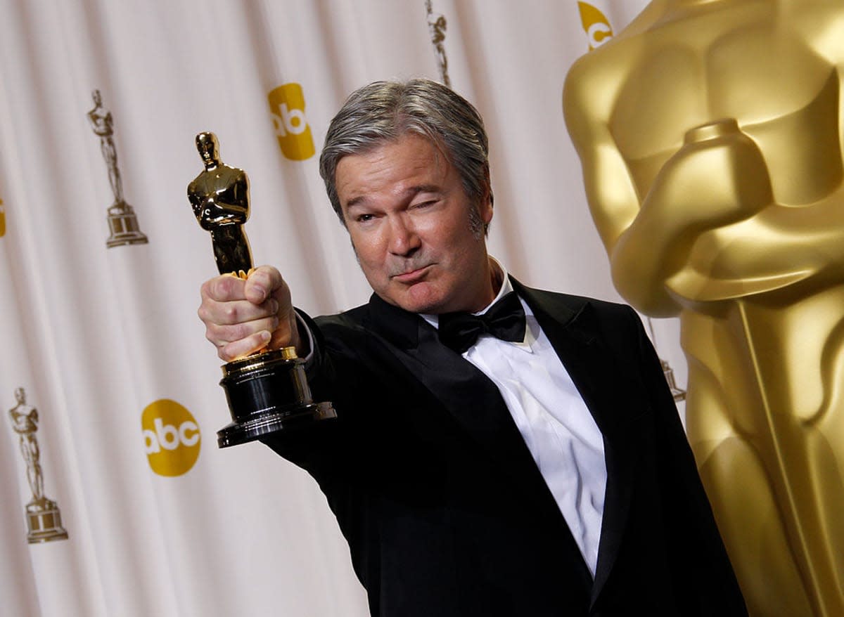 Gore Verbinski poses in the press room at the 84th Annual Academy Awards | Getty Images | Photo by Dan MacMedan
