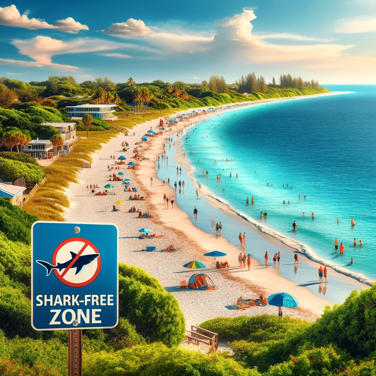 Exploring Shark-Free Beaches Across the US