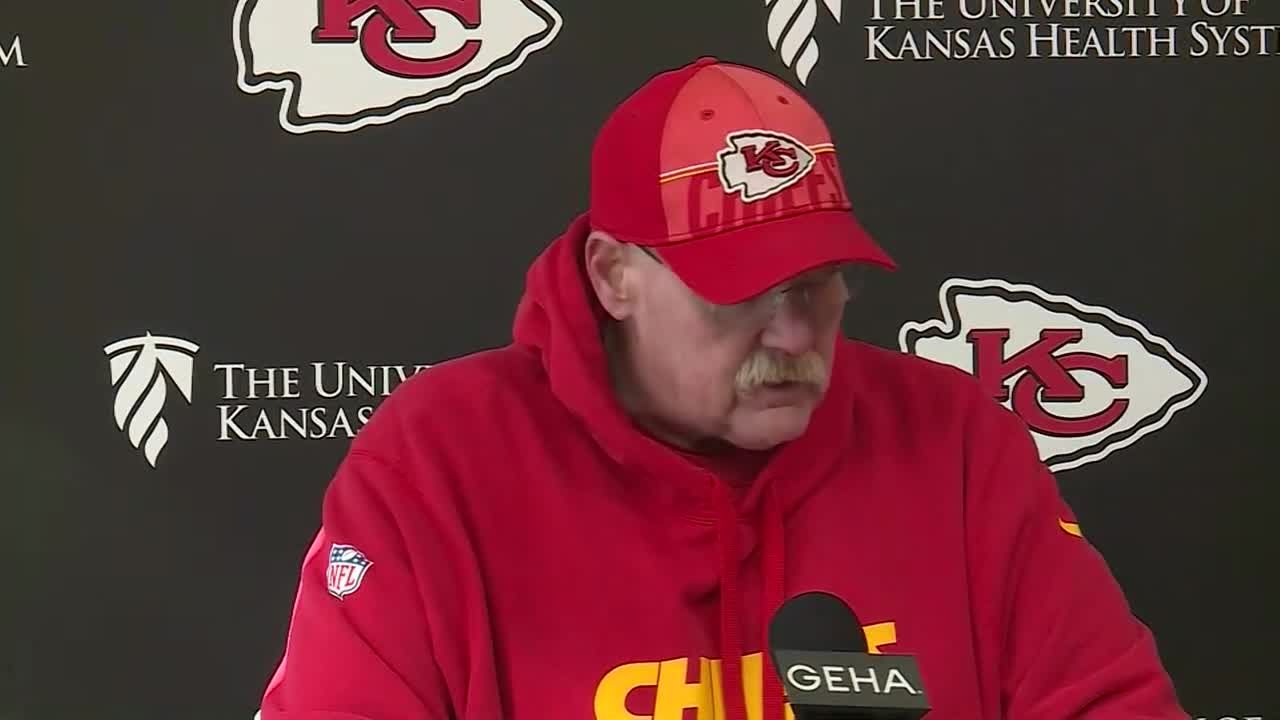 Chiefs Head Coach Andy Reid Provides Update On Injuries