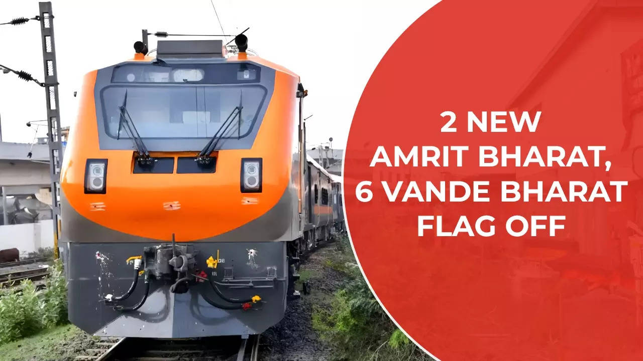 Pm Modi To Flag Off New Amrit Bharat Vande Bharat Express Trains