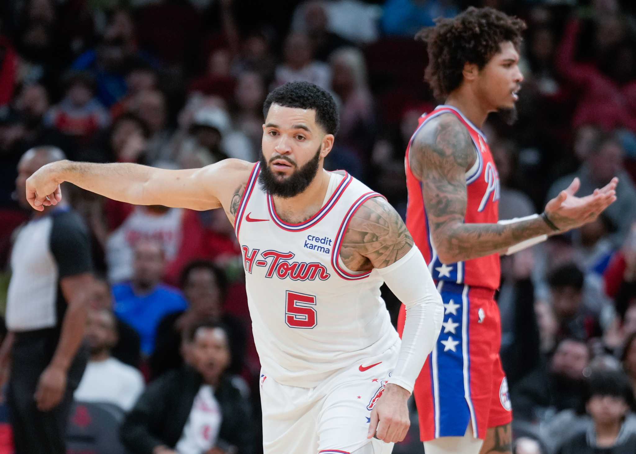 112 Points In A Game? Rockets' Fred VanVleet Has An Answer To Embiid's ...