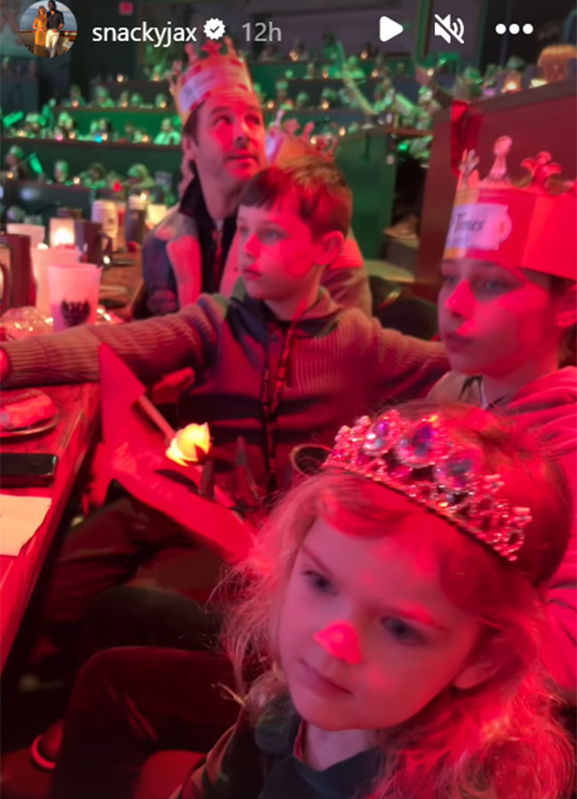 ben foden and una healy's children have a fun-filled christmas in the us