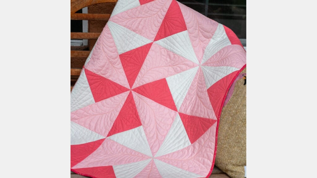 <p>Nothing could be dreamier than this fast and easy <a href="https://www.sewcanshe.com/blog/pinwheel-daydreams-free-baby-quilt-pattern">Pinwheel Daydreams Baby Quilt</a>that’s a kaleidoscope of pinwheels!</p>