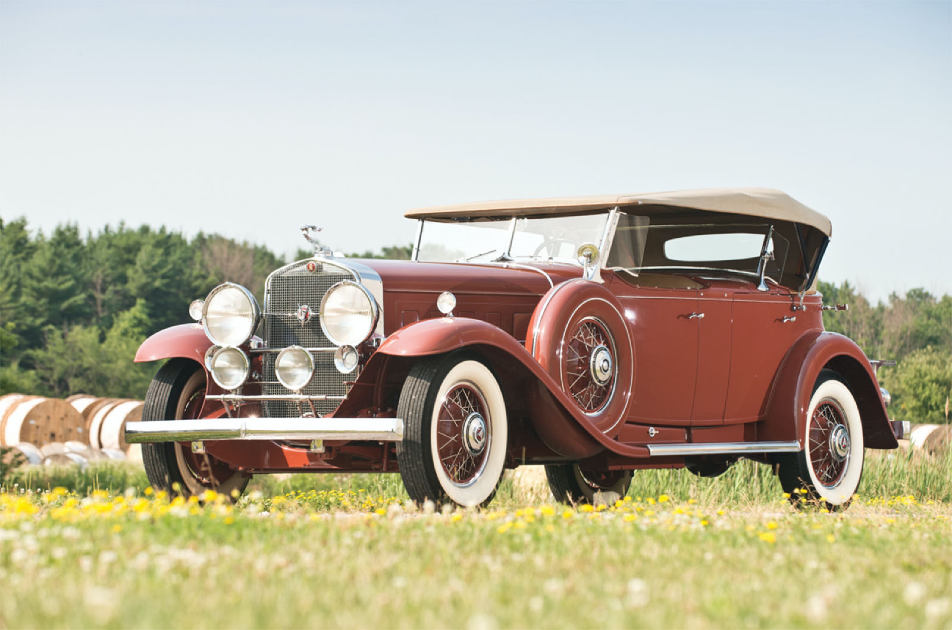 <p>Keen to steal a march over arch-rival Packard, with its V12-engined range-topper, Cadillac launched its Series 452-A V16 flagship model to up the ante.</p>  <p>With its Owen Nacker-designed engine comprising two straight-eight Buick units sharing a common crankshaft, the 452’s name derived from its overall cubic-inch displacement (equal to 7.4 litres).</p>  <p>The V16 engine bestowed the 452 with exceptional refinement, yet was still capable of powering the car to more than 100mph.</p>  <p>GM’s legendary designer, Harley Earl, was responsible for the 452’s styling, which helped position Cadillac in the bespoke-luxury market.</p>
