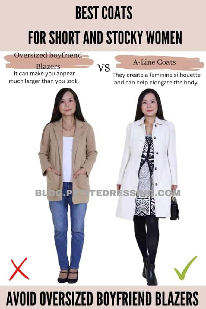 The Coat Guide for Short and Stocky Women