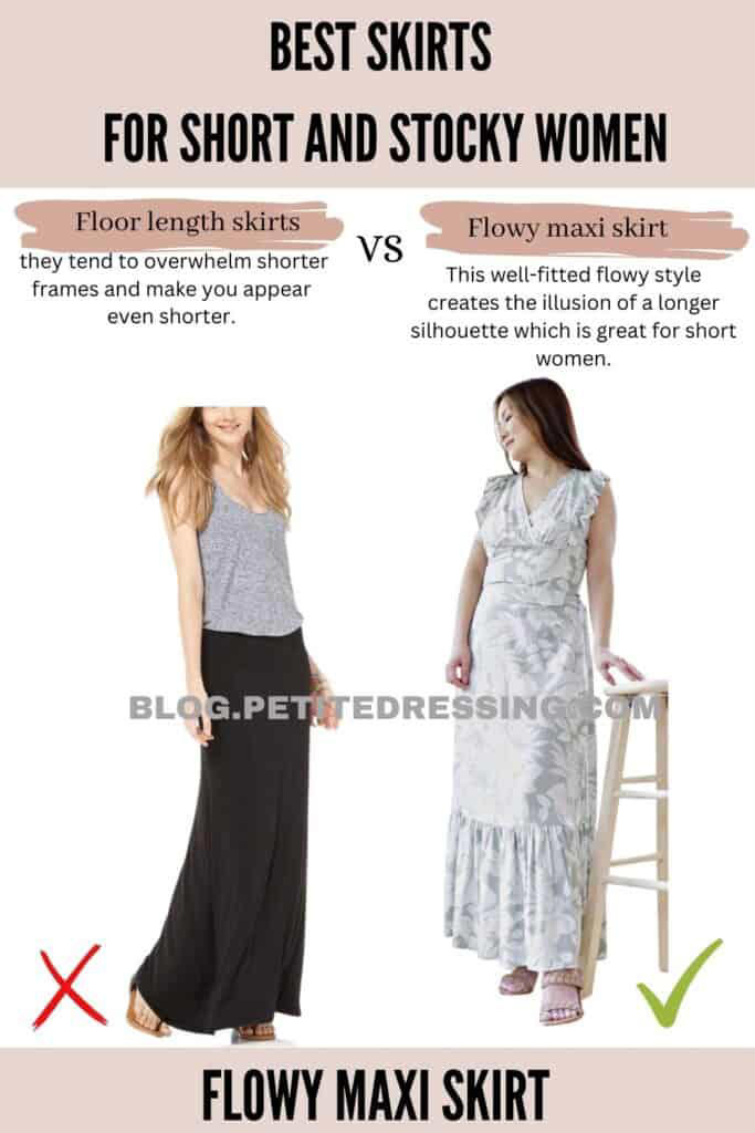The Skirt Guide for Short and Stocky women