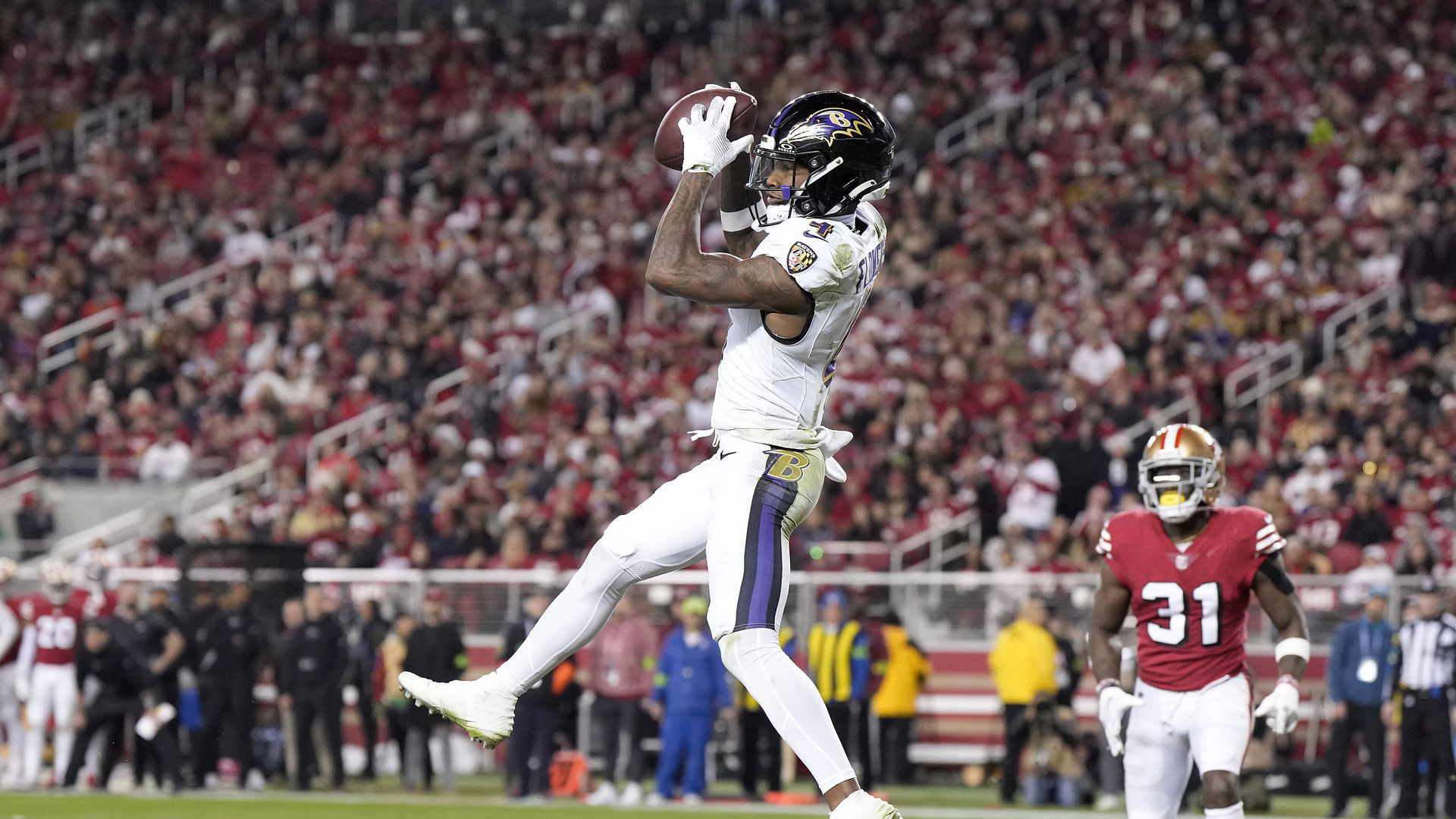 Report Baltimore Ravens wide receiver Zay Flowers expected to play
