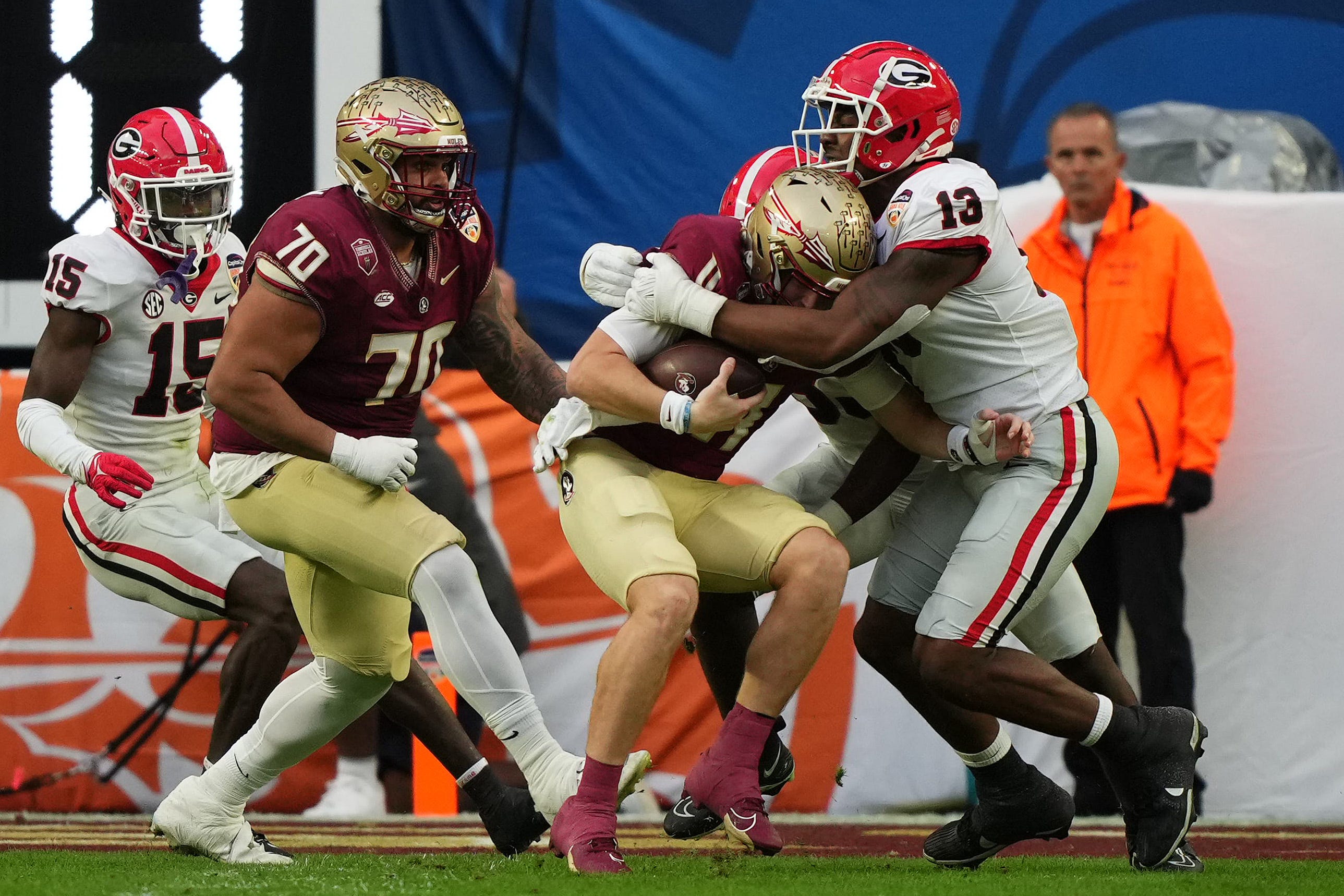 Social media reacts to FSU football losing vs in Orange Bowl