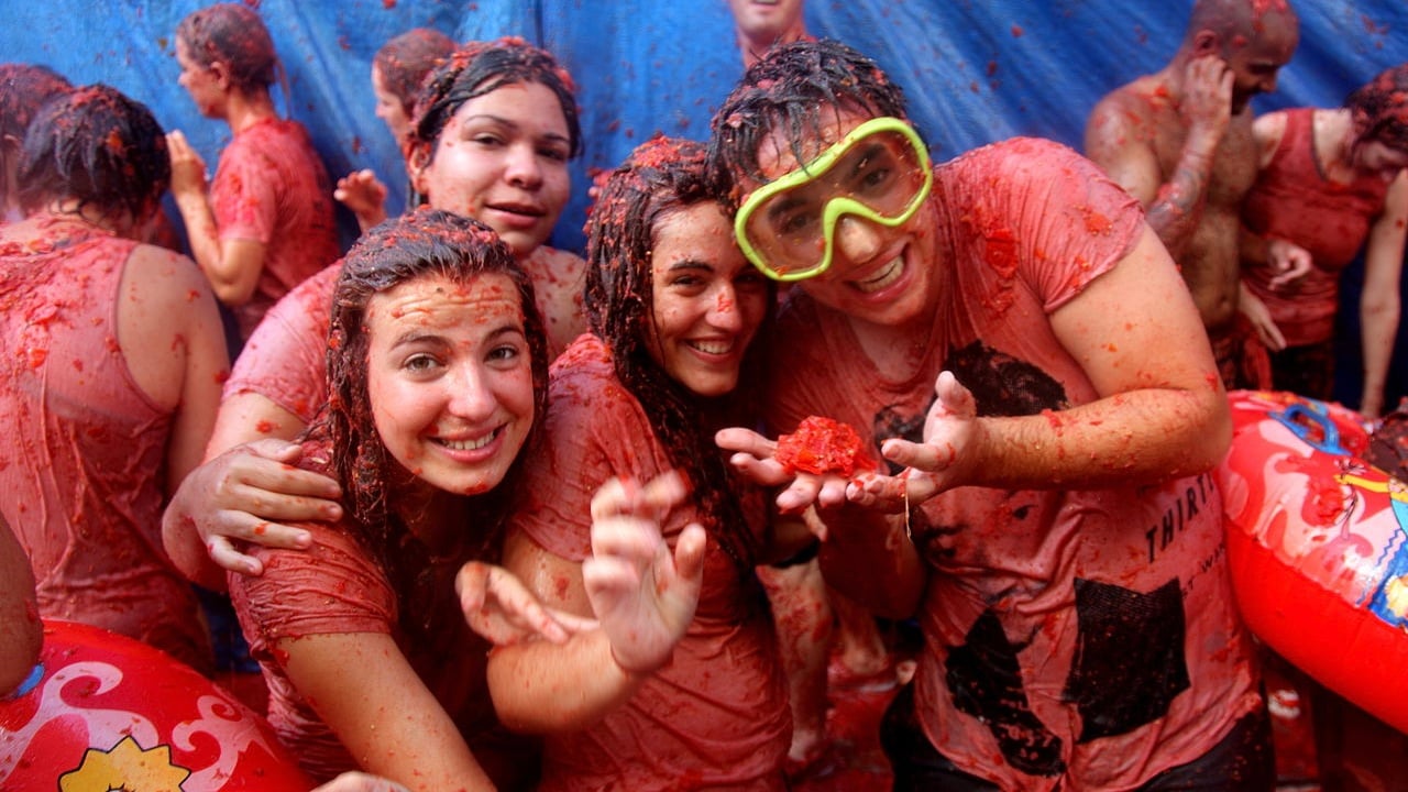 <p>If you want to experience an unforgettable adventure, this is one of the things to do in Valencia you simply <em>should not</em> miss. The La Tomatina festival occurs every last Wednesday of August. The festival began in 1945 when the two groups of locals started a food fight. The point of a festival is to throw soft, rotten tomatoes at the other opposing group.</p>