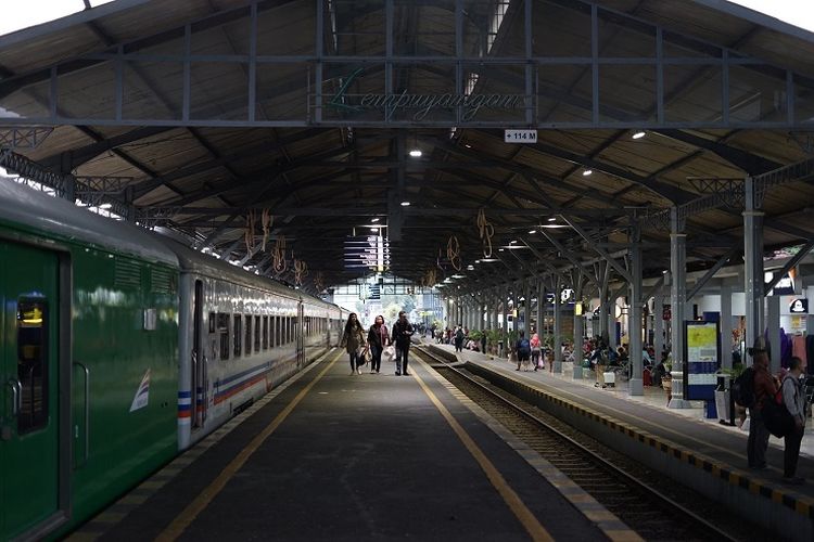 17 Kereta Berhenti di Stasiun Lempuyangan, Antisipasi Macet Saat Malam