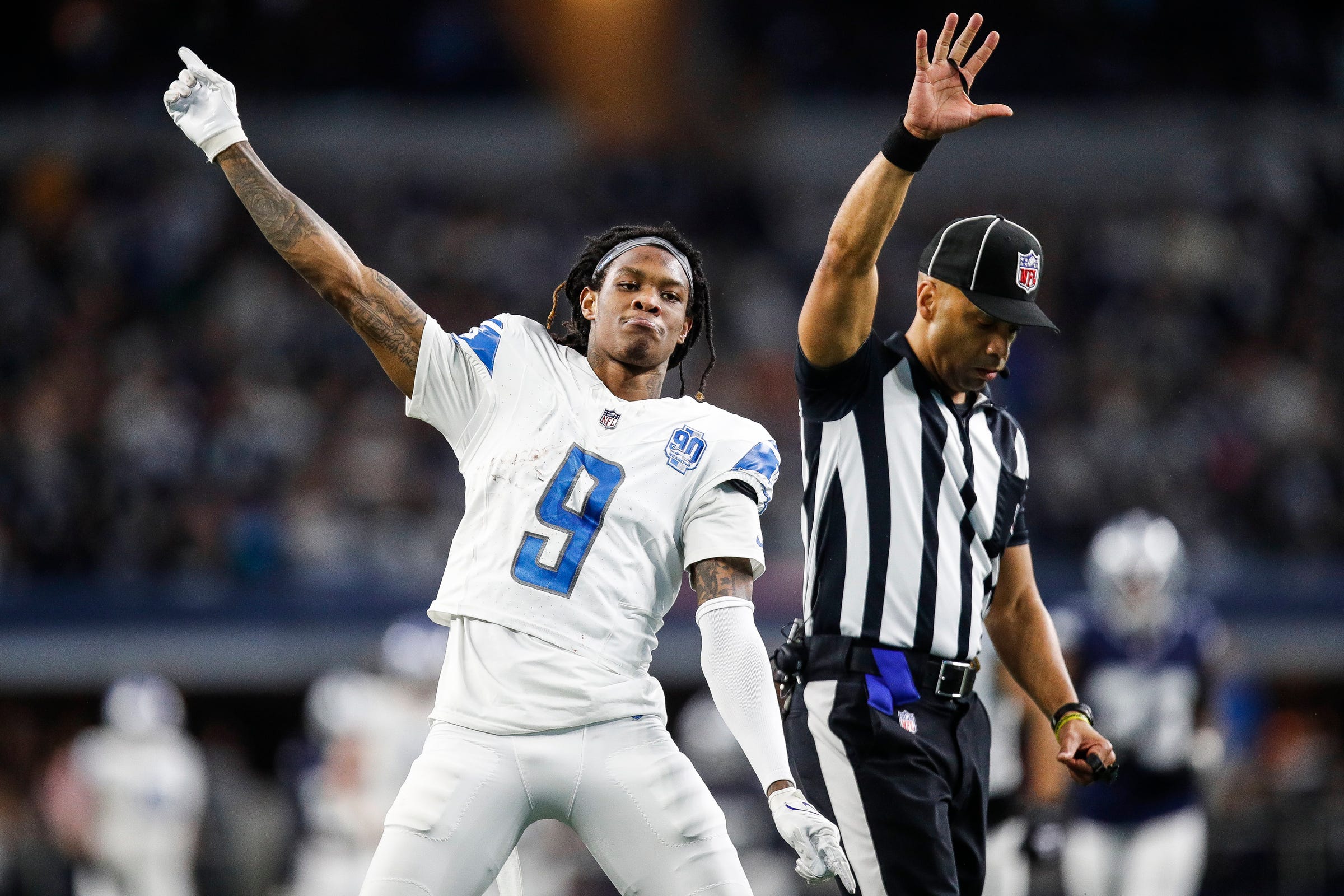 Detroit Lions' Jameson Williams 'showing Up' Late In Season, Won't Play ...