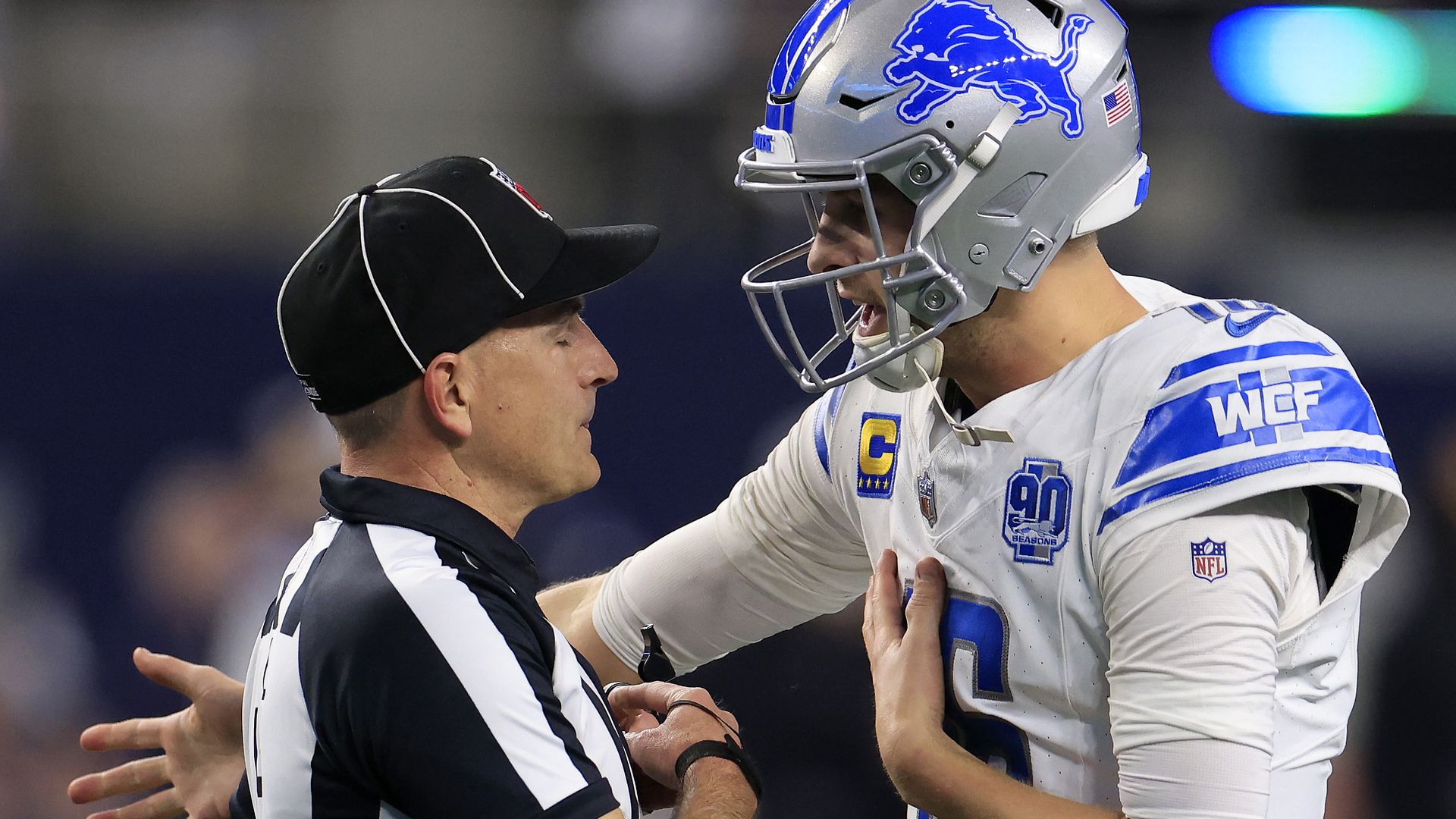 Detroit Lions Players React To Ref’s 2-point Conversion Blunder Vs. Cowboys