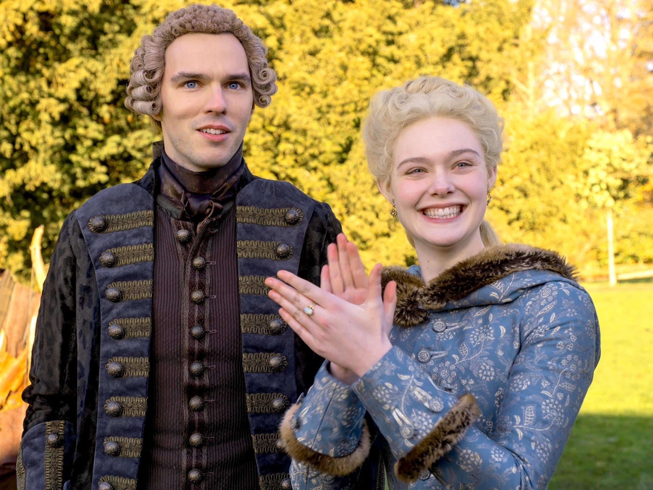 <p><strong>Summary: </strong>"The Great" is a satire loosely based on the rise of Empress Catherine the Great of Russia. After Catherine (Elle Fanning) marries Emperor Peter of Russia (Nicholas Hoult), she realizes he is a spiteful, selfish brat. Hence, she begins to plot to overthrow him.</p><p><strong>Why you'll like it: </strong><a href="https://www.insider.com/the-great-sacha-dhawan-praises-orlo-sexuality-exploration-interview-2021-12">"The Great"</a> reminds us that a period drama can be really funny. The series also boasts brilliant Emmy-nominated performances from both Fanning and Hoult.</p><p>"The Great" is streaming on Hulu.</p>