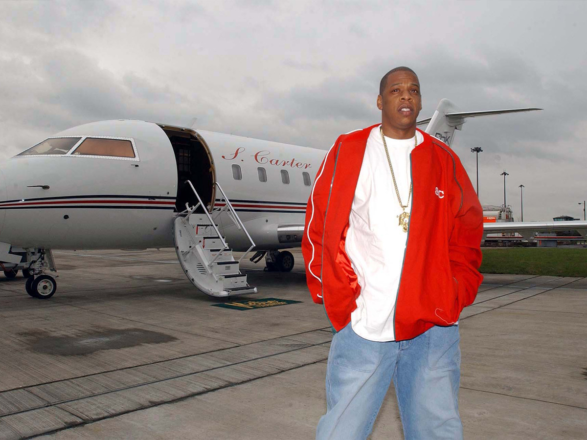 <p>Celebrity power couple Jay-Z and Beyonce Knowles have been living the life of the rich and famous since the early 2000s. They’re #couplesgoals with their state-of-the-art Bombardier Challenger 850 Learjet as they jet set with their daughter, Blue Ivy, across the globe on lavish vacations and business trips. </p> <p>The couple's Bombardier Challenger 850 Learjet comes equipped with: </p>  <ul>  <li>A Living Room Decked Out in Leather</li>  <li>A Full Kitchen</li>  <li>Two Bathrooms</li> </ul>  <p>This gorgeous jet was purchased by superstar Beyonce for her husband as a gift out of love. She’s one of the richest celebrities in the world, so she can afford such outrageous gifts for her family. However, we’re pretty sure this goes down as one of the nicest fights of all time. </p>