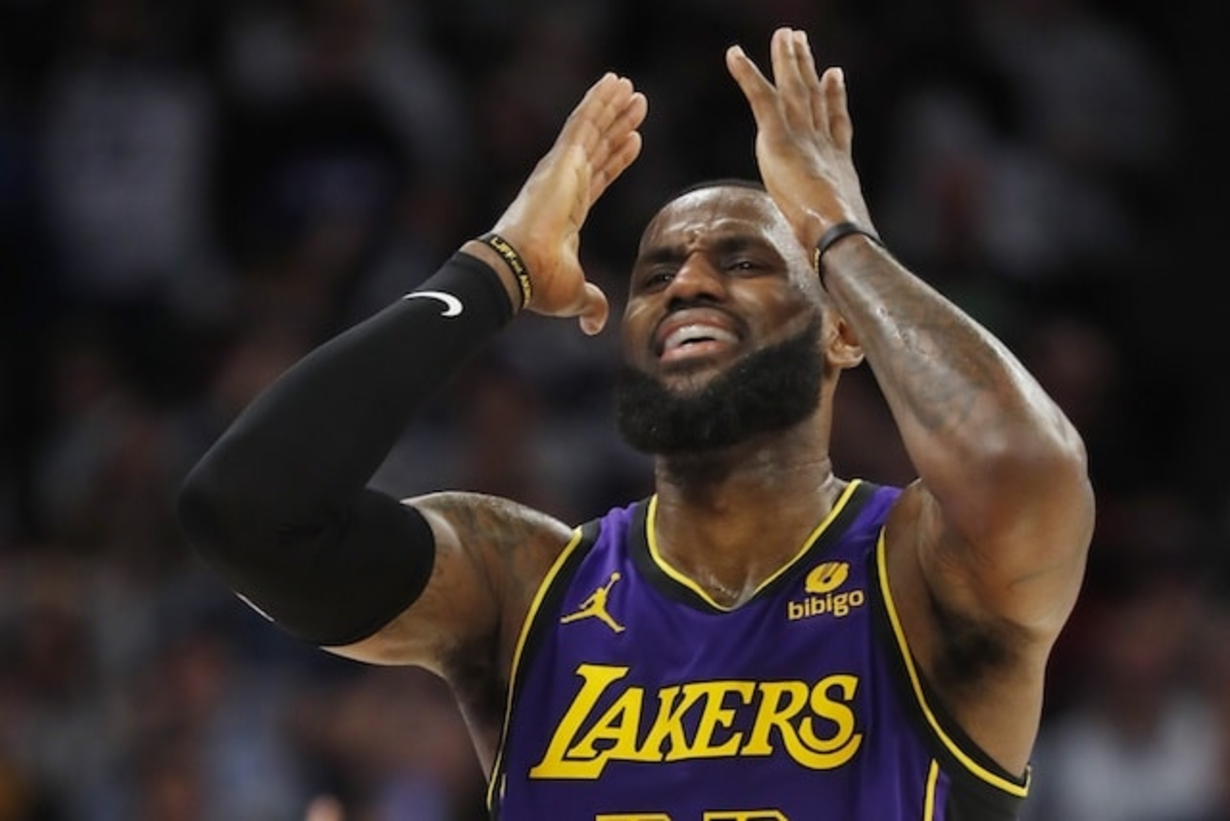 LeBron James Frustrated With Controversial 3-Point Call