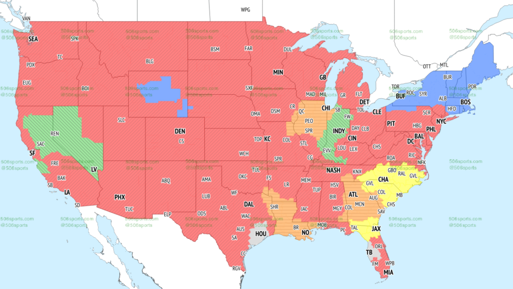 NFL Coverage Map Week 17: TV Schedule For FOX, CBS Broadcasts