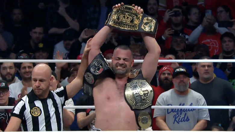 Eddie Kingston Defeats Jon Moxley At AEW Worlds End To Win Continental ...